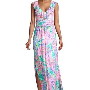 Mirella Lilly Pulitzer Maxi Dress XL *it was all a dream*